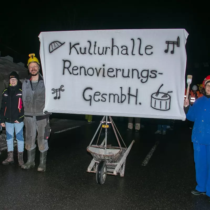 Nachtumzug der Funkenzunft Klösterle