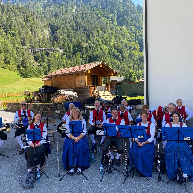 Platzkonzert beim Familientag